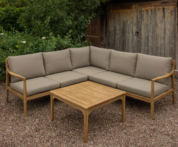 Corner outdoor sofa