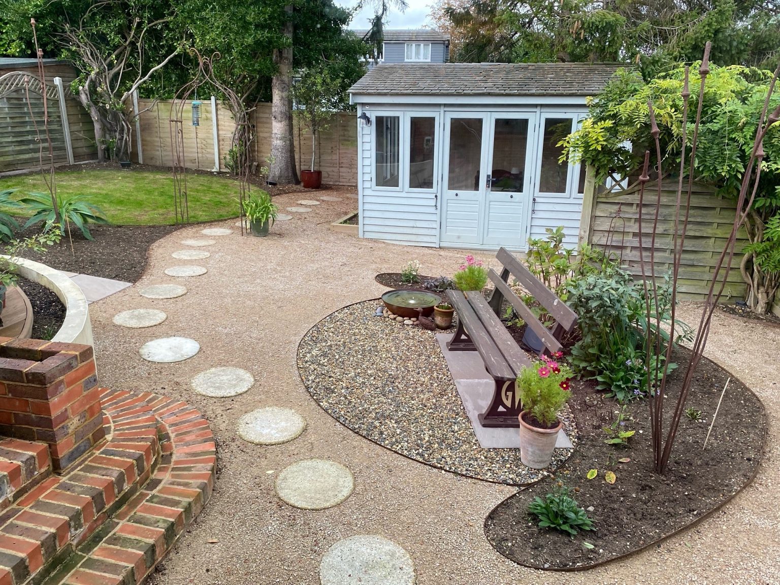 Studio Hummingbird | Project Prairie Garden Completed landscaping project