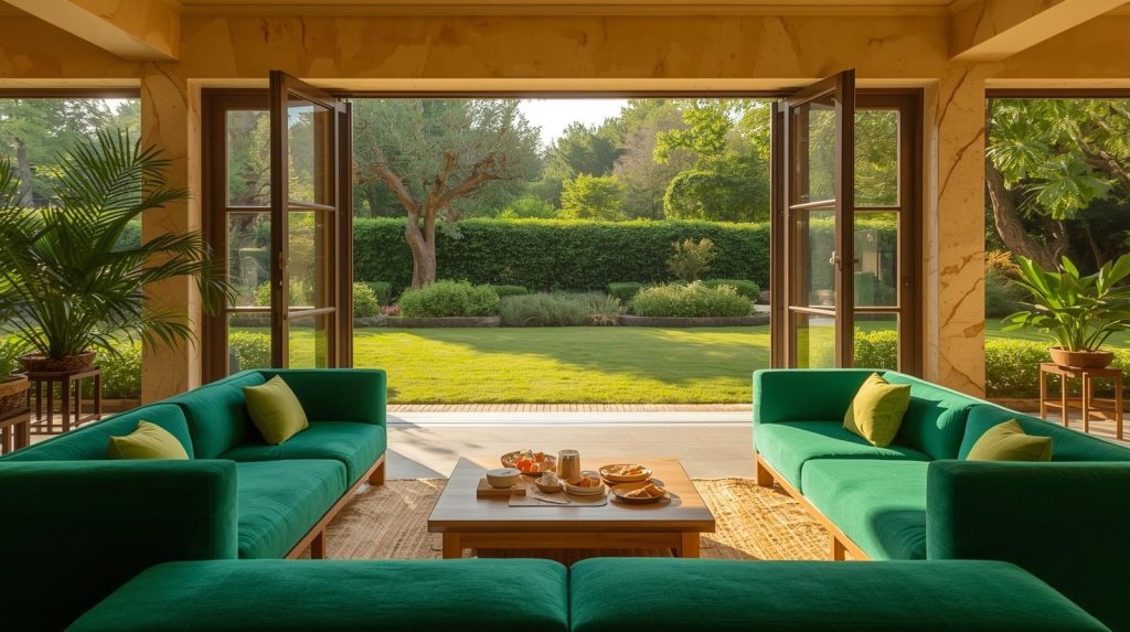 Garden design for entertaining