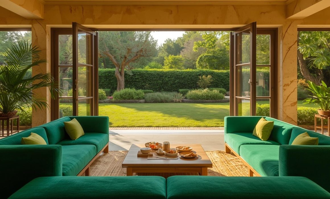 Garden design for entertaining