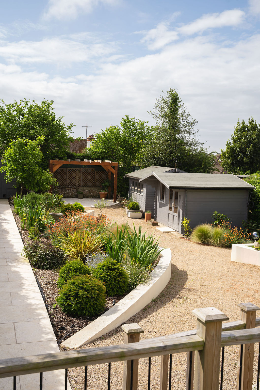 Accessible pathway and planting