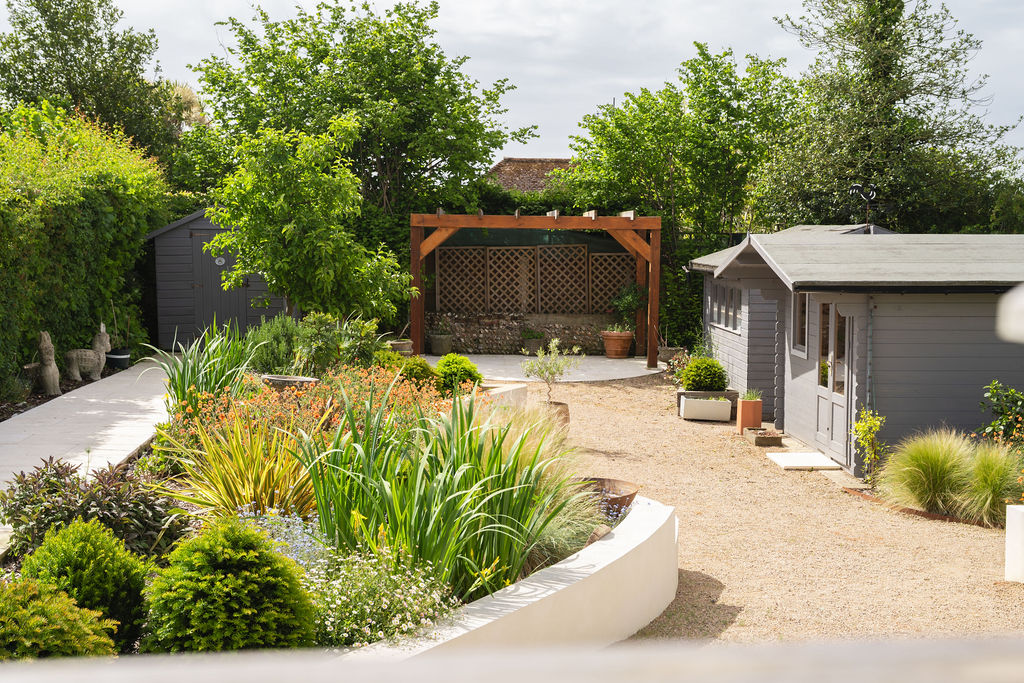 Raised beds and textures