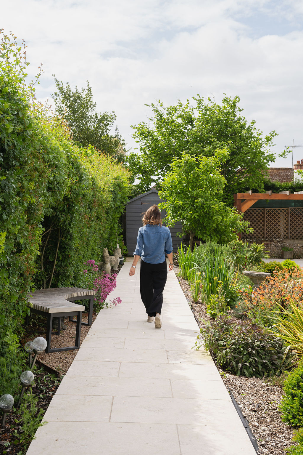 Full garden view