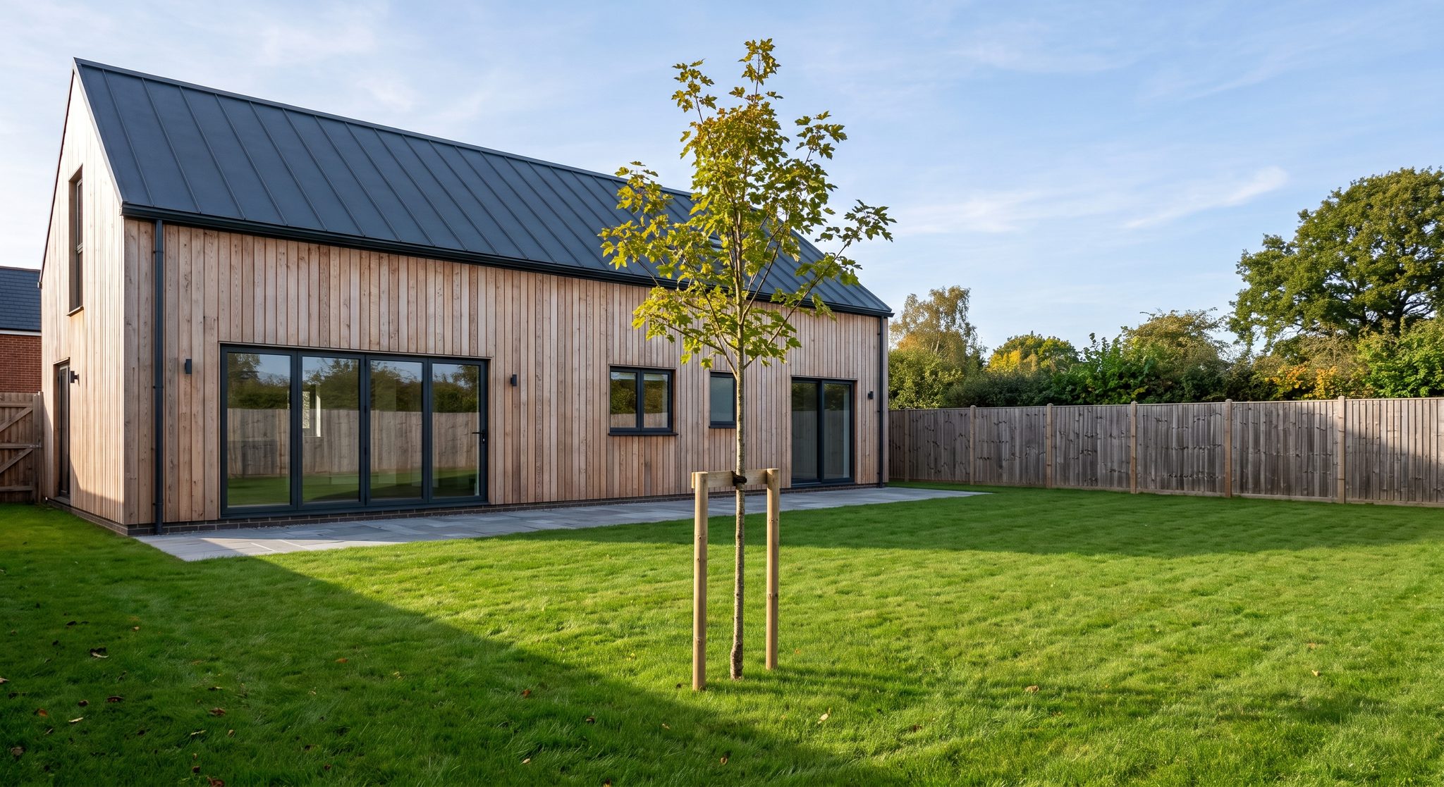 New built home garden blank canvas Studio Hummingbird | New Build Garden: Where to Start When It's a Blank Canvas